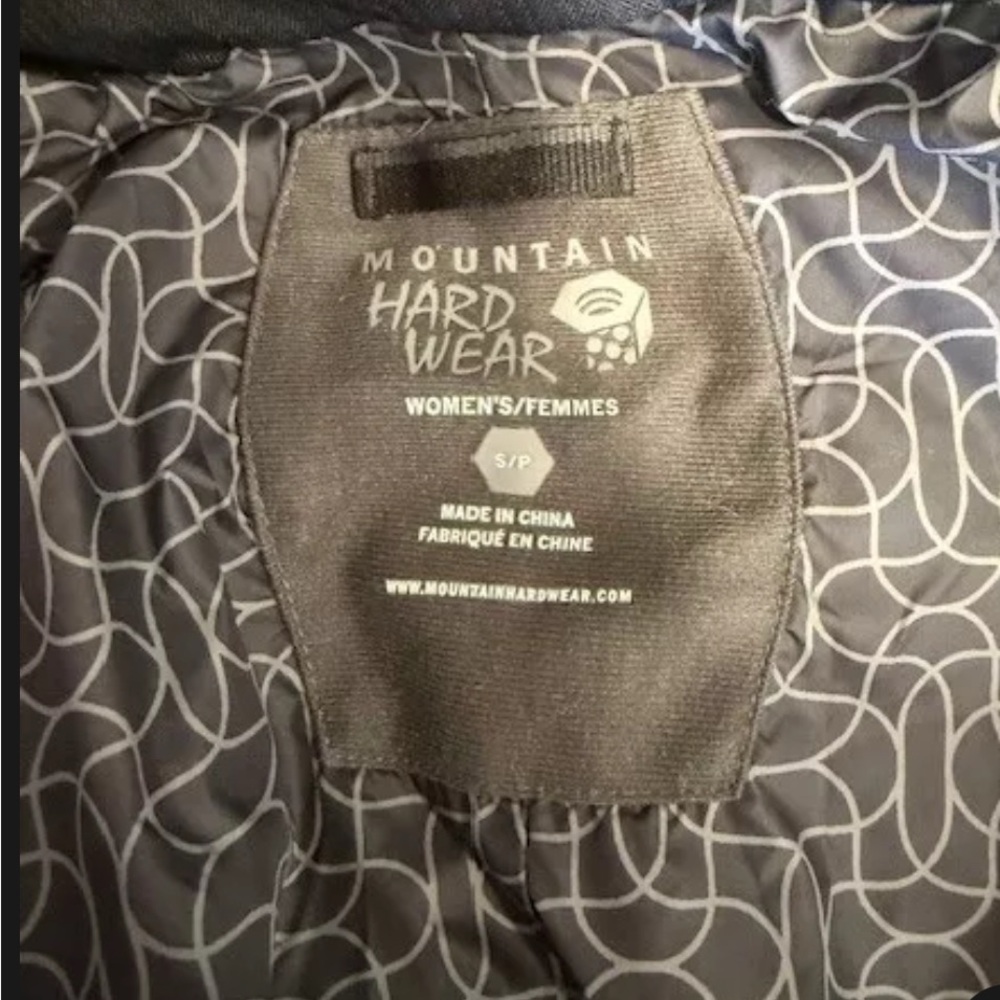 SOLD-Women's Mountain hardwear‎ hooded jacket Sz S/P - Picture 3 of 3